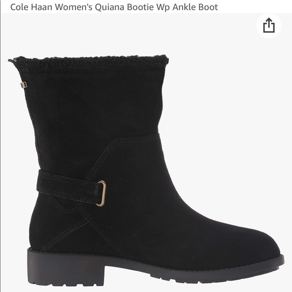 Cole Haan Grand OS Quiana Waterproof Suede Boots 9 Classic Preppy Winter Sporty - Picture 16 of 16